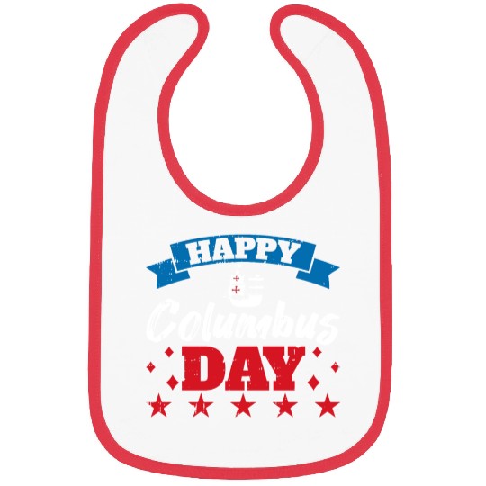 Columbus Day Italian Pride Bibs