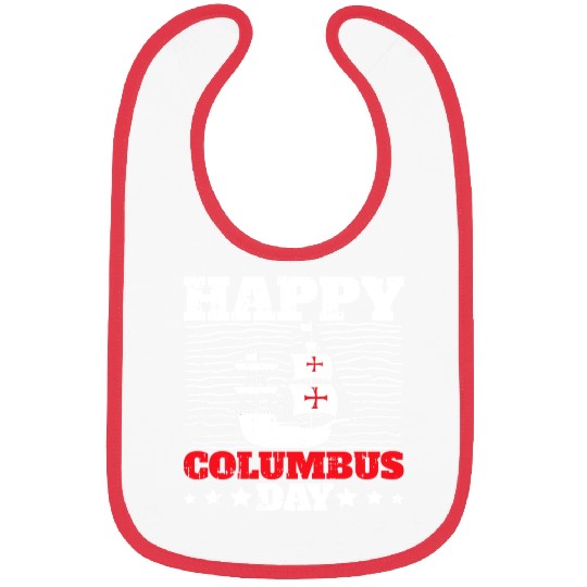 Columbus Day Italian Pride Bibs
