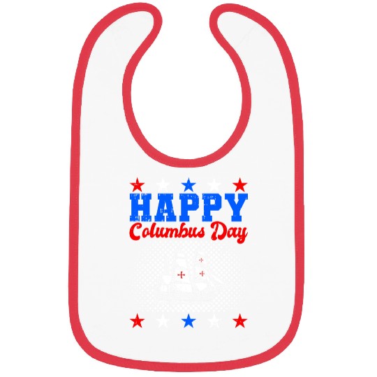 Columbus Day Italian Pride Bibs