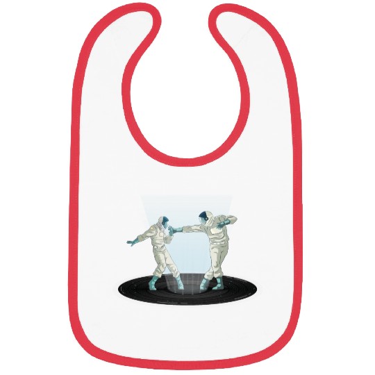 Dancing Astronauts Bibs
