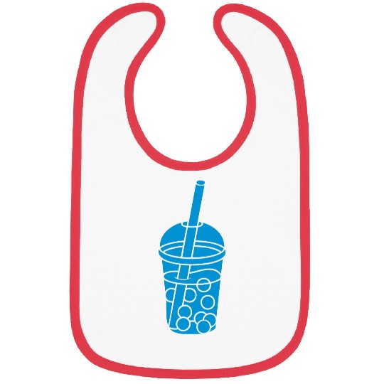 Mug design bubble tea Bibs