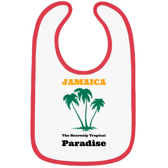 Jamaica The Heavenly Paradise Bibs