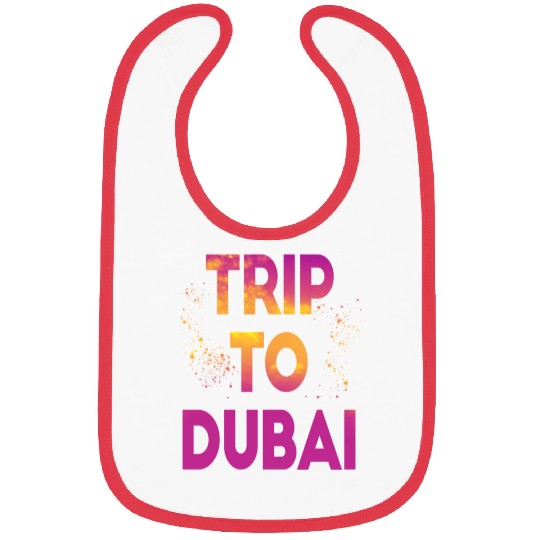 Trip To Dubai Bibs