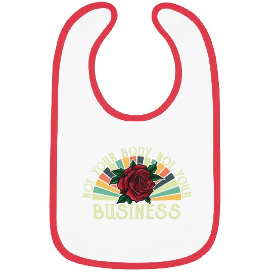 Not your Body Not your Business Retro Bibs