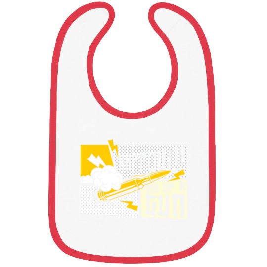 Kappow Bullets Gun Explosion Big bang Aesthetic Bibs