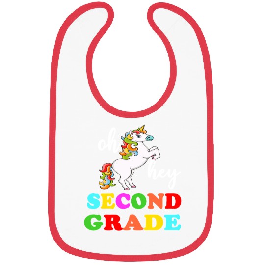 Oh Hey 2nd Second Grade Bibs
