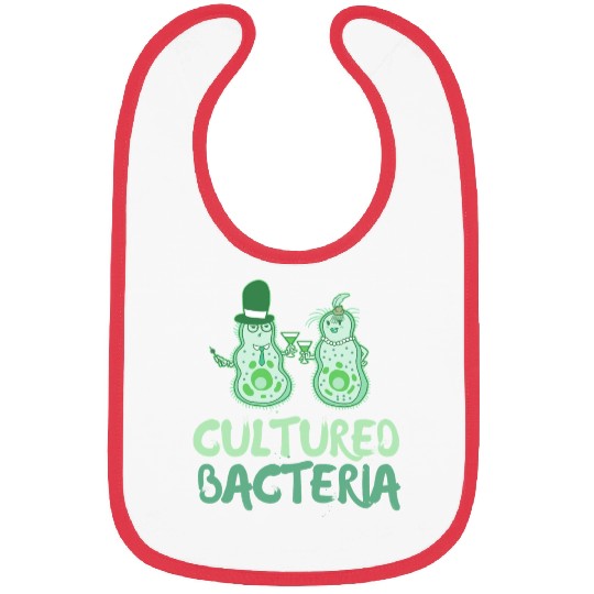Biology Funny Saying Cultured Bacteria Science Pun Bibs
