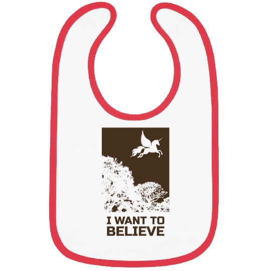 Unicorn "I Want To Believe" UAP Outfit Alien Ufo Bibs