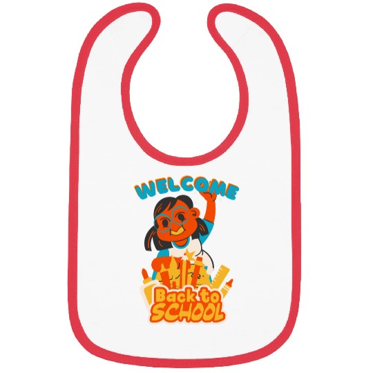 Welcome Back To School Bibs