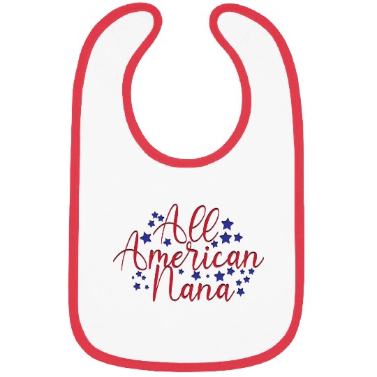 all american nana Bibs