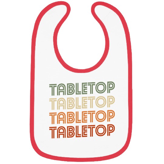 Tabletop Dice Parlor Game Bibs