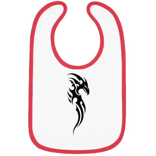 tribal dragon Bibs