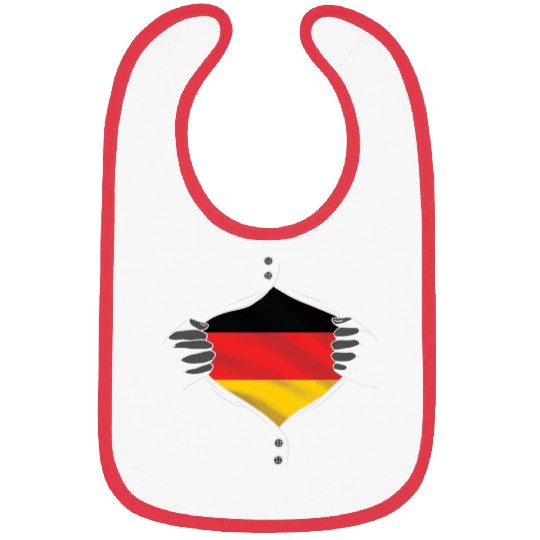 germany flag proud Bibs