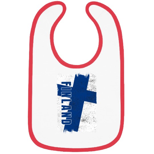 Finland flag Bibs