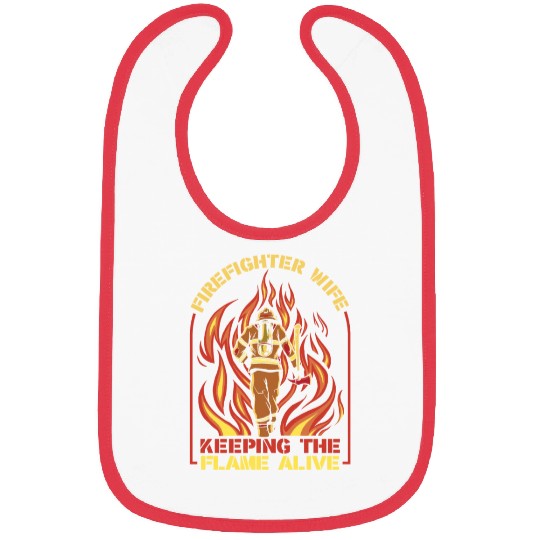 Firefighter Fireman Thin Red Line Bibs