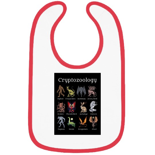 Cryptozoology Cryptid Creatures Bibs