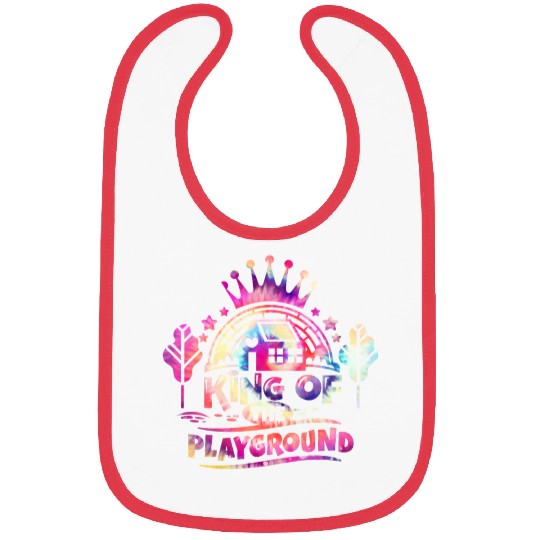 King of the Playground Back to School Bibs