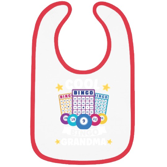 Bingo Card Game Grandma Bingo Player Bingo Cards Bibs