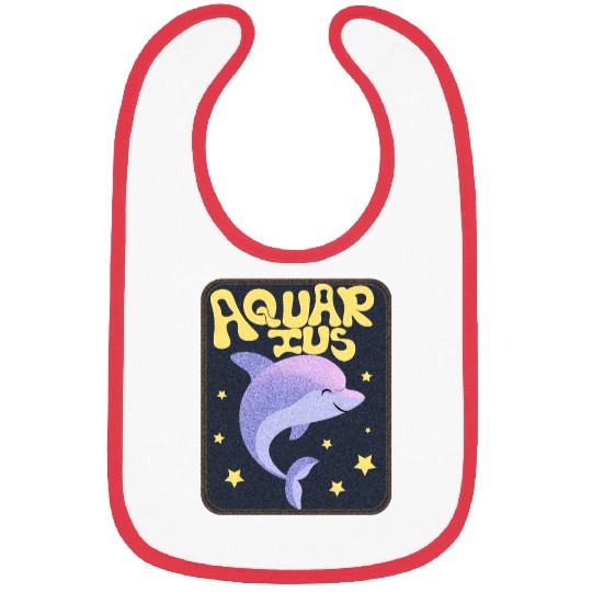 Aquarius Sign Animal Bibs