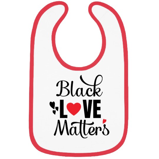 Black Love Matters Bibs