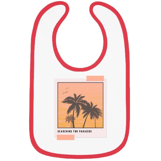 Searching for Paradise - Polaroid Picture Bibs
