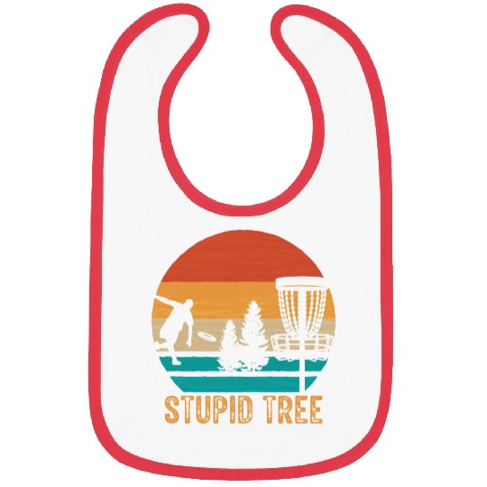 Stupid Tree Disc Golf Vintage Ultimate Frisbee Bibs