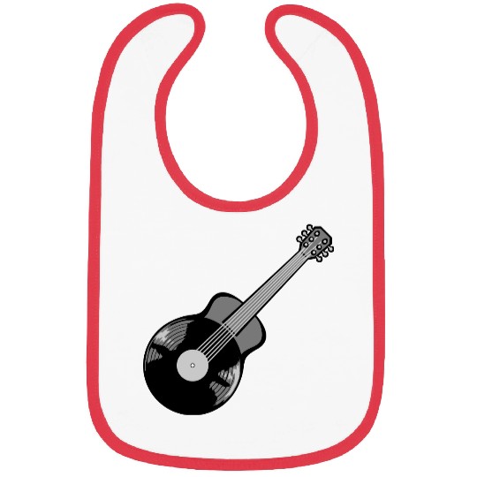 vinyl guitarist guitar play Bibs