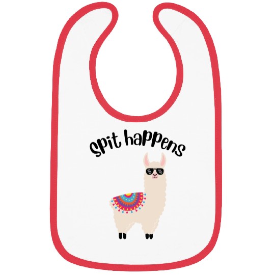 Spit Happens Llama Bibs