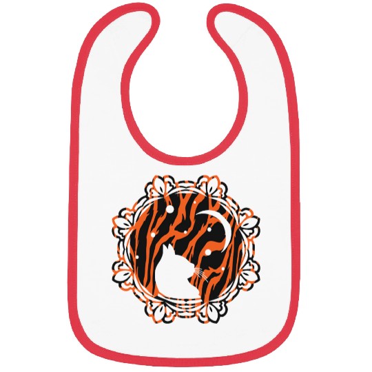 Cat Moon Bibs