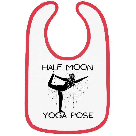 HALF MOON YOGA POSE Bibs