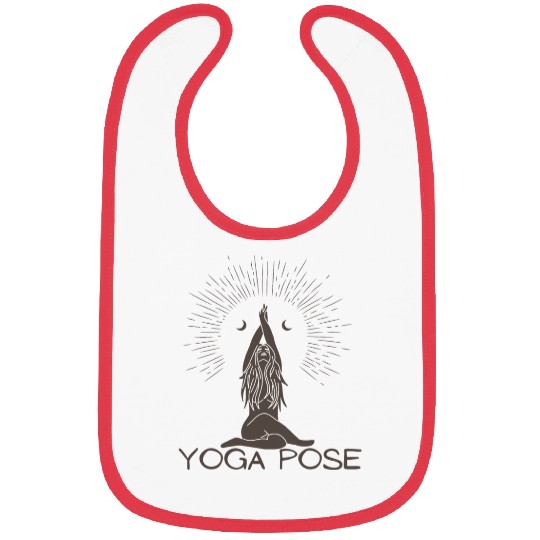 HALF MOON YOGA POSE Bibs