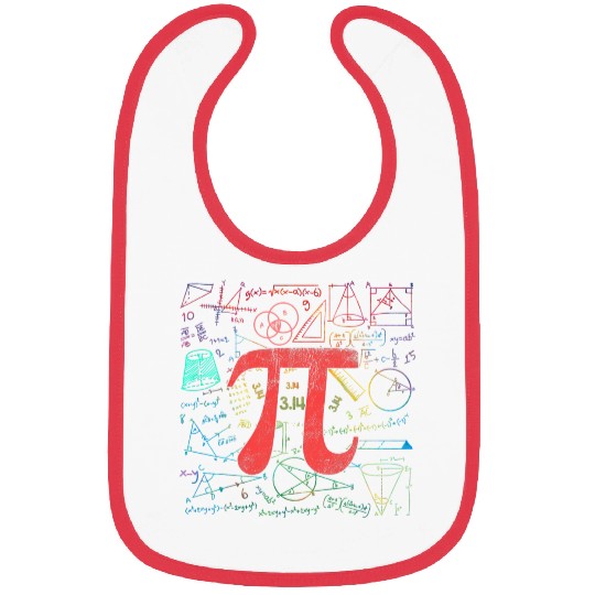 Pi Day Math Equation Bibs Math Teacher Student