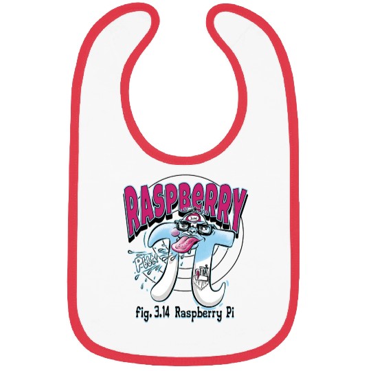 Pi Day Raspberry Pi Bibs