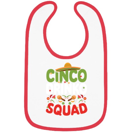 Cinco De Drinko | Bourbon Drinker Bibs | Whisky