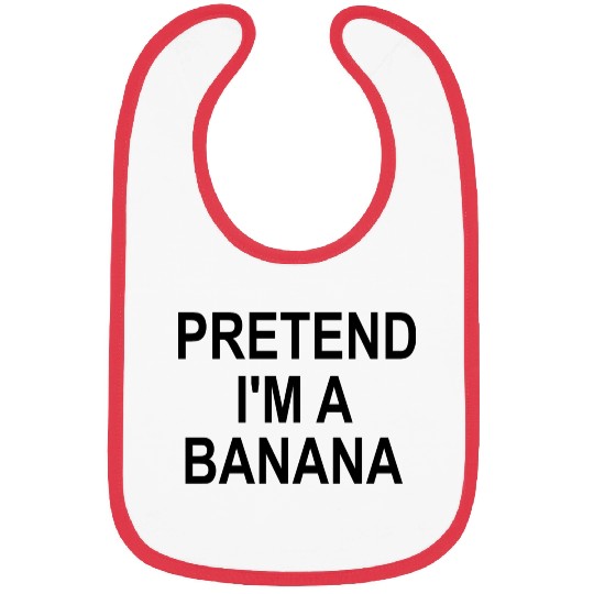 PRETEND I'M A BANANA Bibs