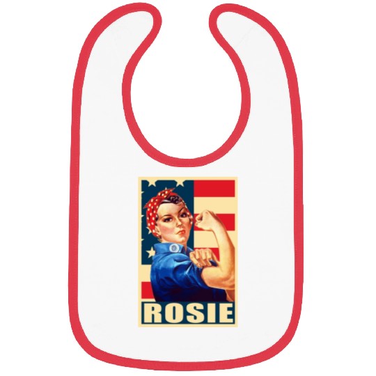 Rosie The Riveter We Can Do it Bibs