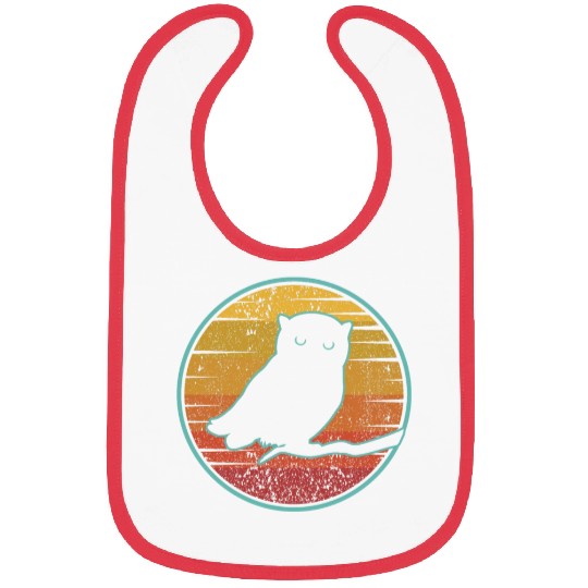 Cute Owl Bibs
