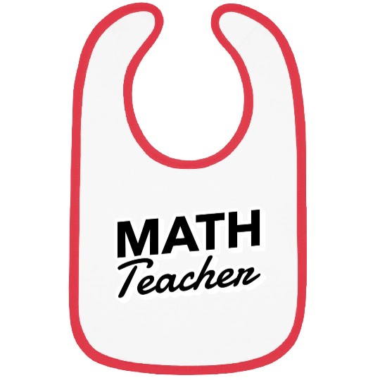 MATH Teacher School Mathematic Math Squad Bibs