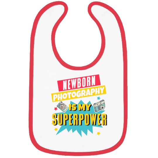 Photography Camera Lens Retro Bibs