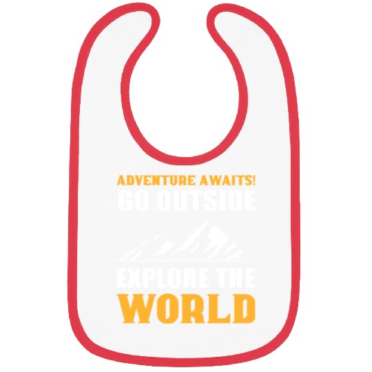 Explore the World Courageous Person Gift Bibs