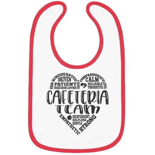 Cafeteria team, lunch lady worker Bibs