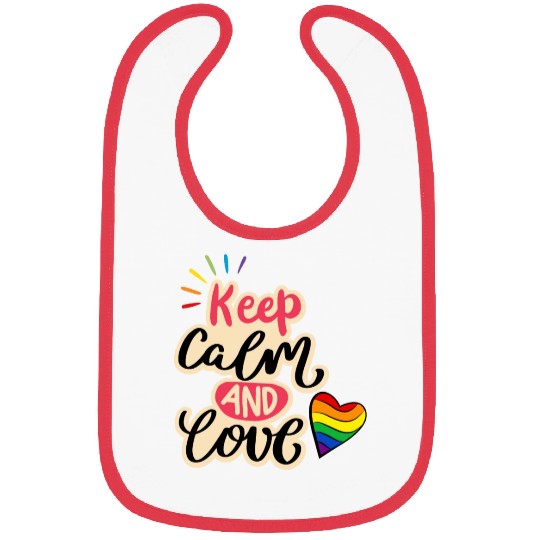 Keep Calm and Love Bibs