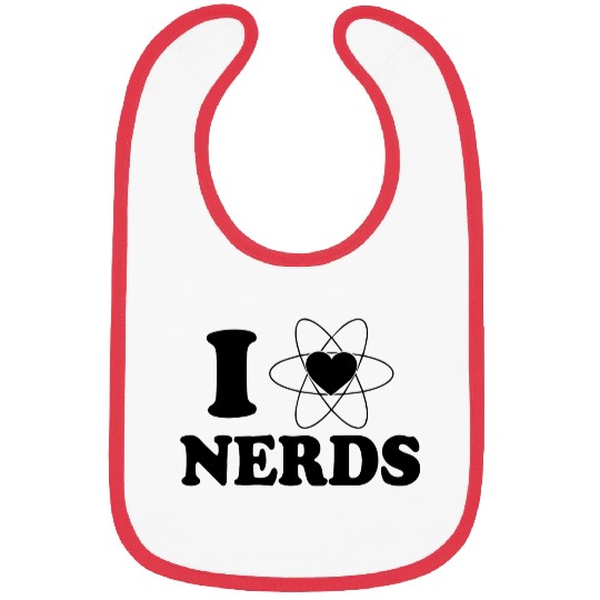 I LOVE NERDS Bibs