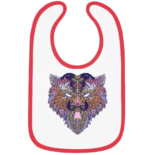 lion tattoo Bibs