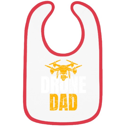 Drone Dad Drone Pilot Drone Operator Quadcopter Bibs