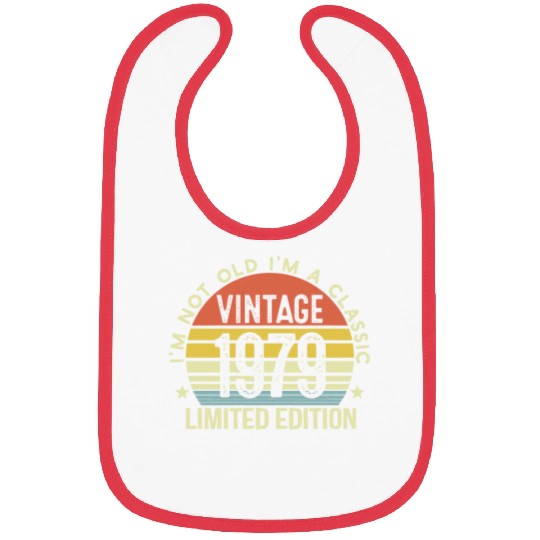 Vintage 1979 Limited Edition I Am A Classic Bibs