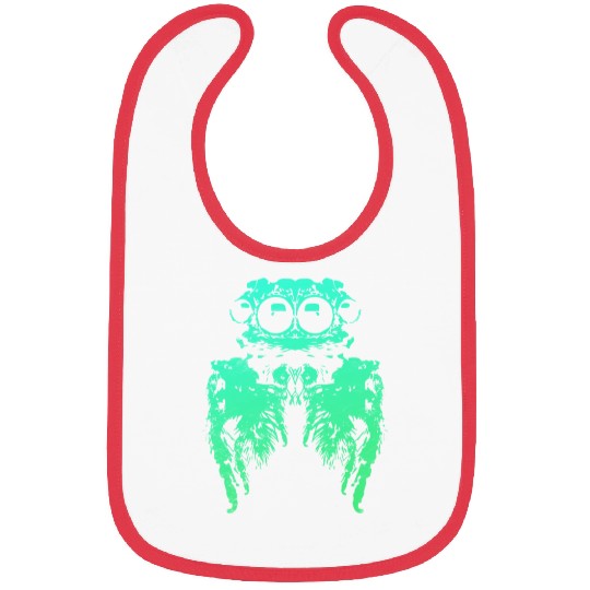 Spider Eyes - Green Bibs