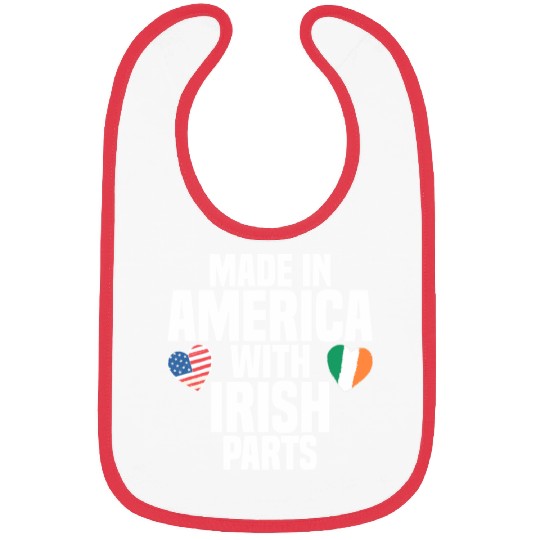 MADE IN AMERICA WITH IRISH PARTS Bibs