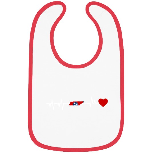 Tennessee Heartbeat Gift Bibs