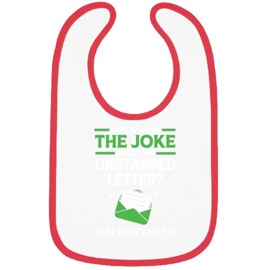 Mailman Joke Funny Postal Worker Postman Bibs